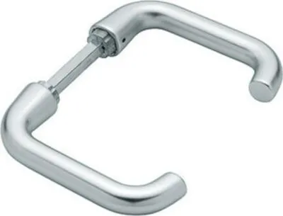 Immagine prodotto di HOPPE coppia di maniglie a leva Paris 138L/EI38Z alluminio F1 senza rose VK 8mm - 3396961