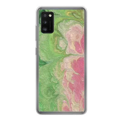 Produktbild von MuchoWow® Handyhülle Schutzhülle Hülle für Samsung Galaxy A41 Farbe - Kunst - Psychedelisch Silikon Softcase Handy Hülle - Mobiltelefon