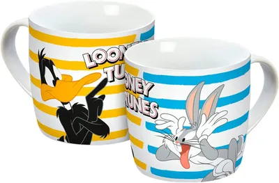 Produktbild von Tasse Bugs Bunny & Daffy Duck 250ml