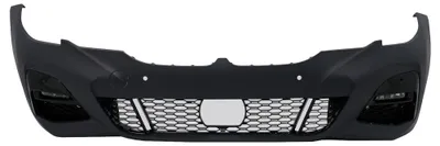 Immagine prodotto di Paraurti anteriore per BMW Serie 3 G20 G21 2019–2022, compatibile con ACC, PDC e fari antinebbia.