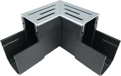 Immagine prodotto di Angolo per canali di drenaggio stretti alluminio 155 x 155 - Per pezzo