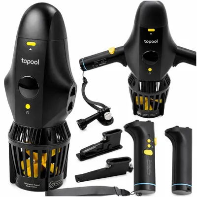 Image de Scooter nautique électrique Topool M1Pro, moteur 330 W, pour kayak et planche SUP
