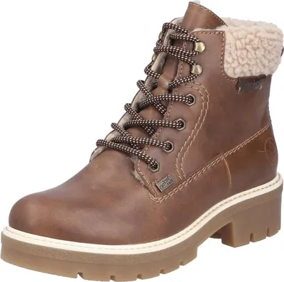 Produktbild von Rieker Schnürstiefel - Braun Kunstleder : 43 : Normal Größe: 43 Weite: Normal