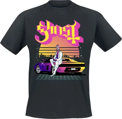 Produktbild von Ghost T-Shirt Herren Papa 2 Vice schwarz XL