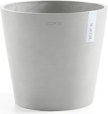 Produktbild von Ecopots Amsterdam 30 + Blumentopf mit Wasserreservoir - L 30 cm x H 25,9 cm - Innen- und Außenbereich