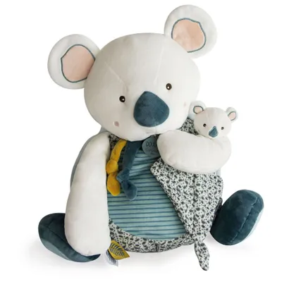 Image de Doudou Koala Yoca avec espace de rangement pour pyjama 40 cm