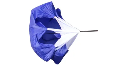 Produktbild von Multipack 2pcs Widerstandsbremsfallschirm blau
