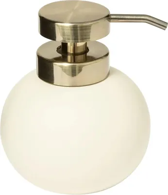 Produktbild von 5five Simply Smart Seifenspender Duo, Seifendosierer, Pumpspender, Dispenser, Polyresin, Beige, 200169A