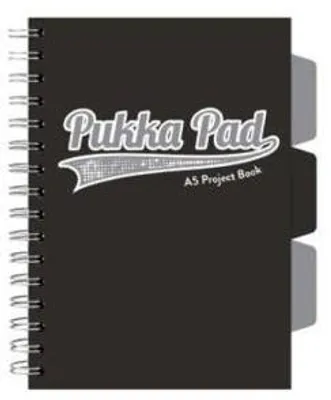 Zdjęcie produktu dla Kołozeszyt Pukka Pad Project Book A5 czarny Black & Grey
