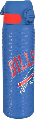 Obrázek produktu pro ION8 Buffalo Bills NFL úzká nepropustná láhev na vodu, nerezová ocel, 600 ml