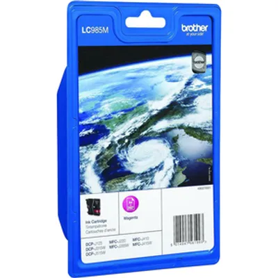 Produktbild von Brother LC985MBP, Magenta, Tinte auf Pigmentbasis, 1 Stück(e), 260 Seiten, Einzelpackung