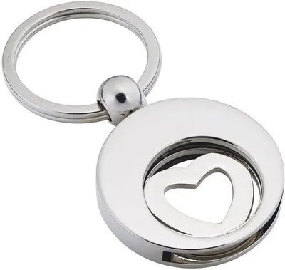 Produktbild von Valentijnsleutelhanger aus Metall mit Chipkartenfunktion