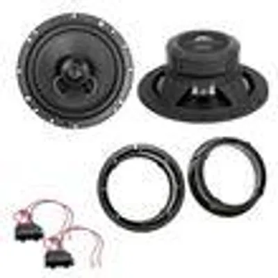 Produktbild von ESX HORIZON HZ-62 Koaxial Lautsprecher 2-Wege Einbauset für Golf 4 Golf 5 Bora
