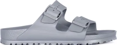 Produktbild von Birkenstock Arizona EVA Metallic Silber Schmales Fußbett - Damen Hausschuhe - 1003491