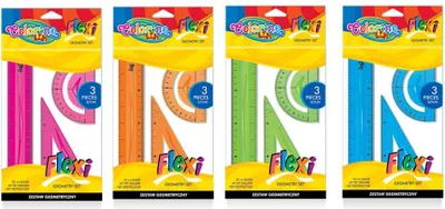 Image de Set géométrique Flexi 15 cm Colorino