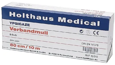 Produktbild von SÖHNGEN Verbandmull 20-fädig, 8-fach gelegt, ZZ-Faltung, gerollt, 10m x 80cm