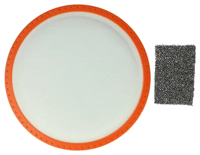 Produktbild von vhbw 2-tlg. Filter-Set kompatibel mit Dirt Devil PowerCyclone M2828-3S, M2828-2, M2828-3 Staubsauger - 1x Vormotor-Filter, 1x Motorschutz-Filter