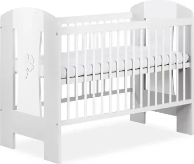 Zdjęcie produktu dla Łóżeczko dziecięce PATI 120x60 białe/szare