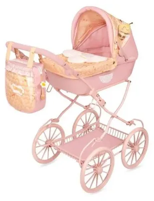 Immagine prodotto di Gondola grande regolabile per bambole fino a 45 cm - DeCuevas Toys