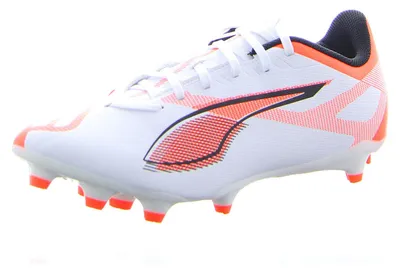 Productafbeelding van Puma - Heren voetbalschoenen voor kunstgras, model "Ultra 5 Play" PP5092 (maat 44,5 EU) (wit/oranje)