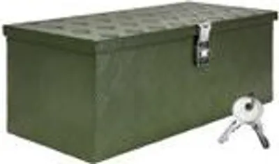 Produktbild von Deichselbox Grün Werkzeugkasten Truckbox Alu Box Anhänger Kiste mit Deckel Abschließbar Alubox Transportbox Werkzeugbox Aluminium Aufbewahrungsbox D050 trucky