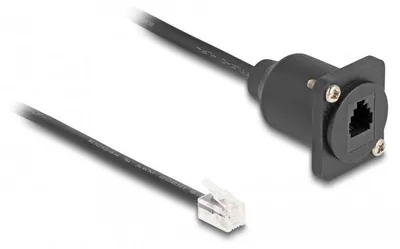 Image de Delock Telefonverlängerungskabel - RJ-10 (M)