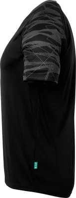 Produktbild von uhlsport Trainings-T-Shirt GOAL 25 TRIKOT KURZARM Children 1002215_02 schwarz/anthra 152