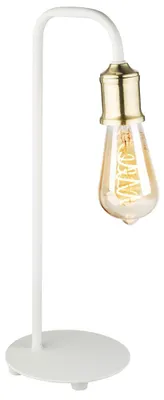 Produktbild von Tischleuchte, weiß, Messing, H 50 cm