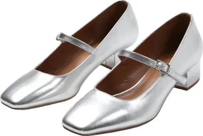 Produktbild von Where´s That From - Damen Pumps "Oslo" WM168 (39 EU Weit) (Silber)