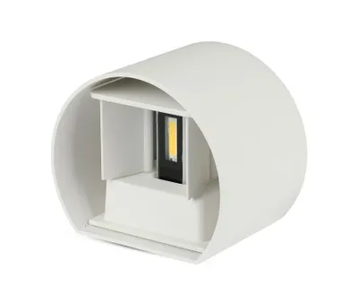 Obrázek produktu pro LED Solution Bílé fasádní LED svítidlo kulaté 5W IP65 Barva světla: Denní bílá 217091