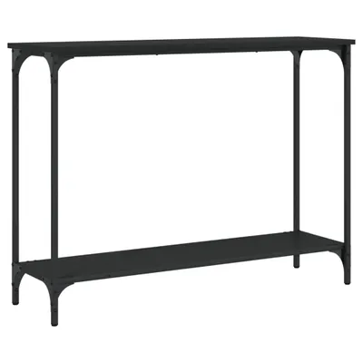 Produktbild von Konsolentisch Schwarz 101x30,5x75 cm Holzwerkstoff