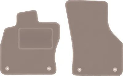 Immagine prodotto di Tappetini auto in velluto per Skoda Octavia IV A7 berlina, station wagon, variante, liftback (2020-) - tappetini anteriori LUX beige (2 pezzi)