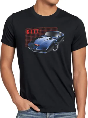 Produktbild von style3 K.I.T.T. Herren T-Shirt michael knight 2000 black rider