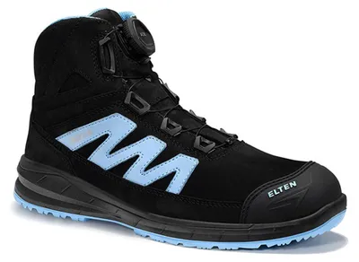Produktbild von Elten Sicherheitsstiefel MARTEN XXSports Pro BOA  black-blue Mid ESD S3, Gr. 40