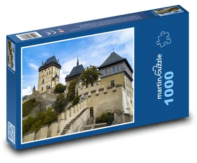 Zdjęcie produktu dla Puzzle 1000 Historyczny Zamek Karlštejn - martinpuzzle