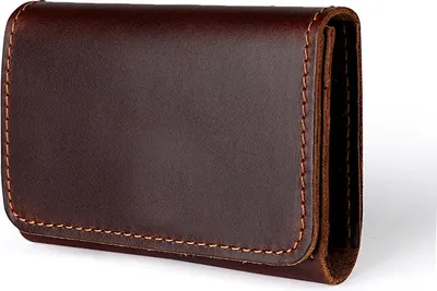 Produktbild von INF Slim Bifold Wallet für Männer, Echtes Leder RFID Blocking Front Pocket Wallet Kaffee