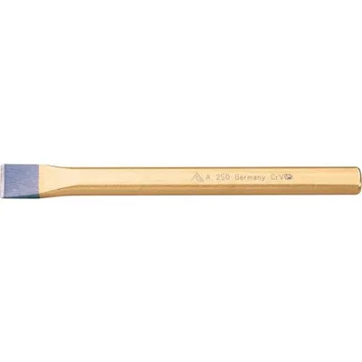 Produktbild von Rennsteig Maurermeißel Chrom Vanadium Stahl Länge 400mm Schaft 23x13mm flachoval Kopf vergütet - R340 400 1