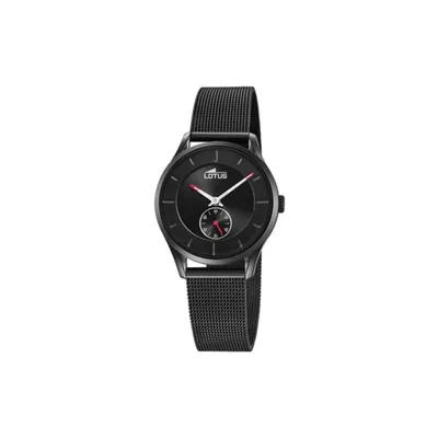 Produktbild von Lotus Damen Uhr Minimalist Fashion Edelstahl Armbanduhr schwarz UL18821/1
