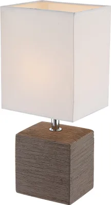 Produktbild von Globo Geri Tischleuchte Keramik Braun, 1xE14; 21677