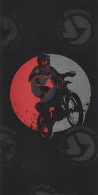 Imagen del producto de REG ACERBIS: Bufanda térmica, color rojo/gris