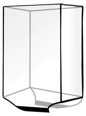 Image de Housse de valise transparente Trizand 23922