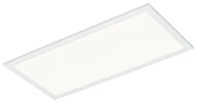 Image de Panneau LED BRILONER LEUCHTEN SIMPLE, 24 W, 2400 lm, IP20, blanc, plastique-métal, 59,5 x 29,5 x 6,2 cm