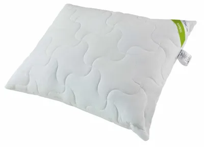 Produktbild von Kissen, Kopfkissen 70x80 BAMBOO ECO Senna Home, natur, antiallergisch, weiß