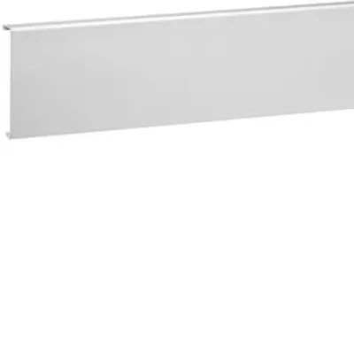 Produktbild von Hager Sockelleistenkanal- SL2011529010 Oberteil PVC 20x115mm reinweiß