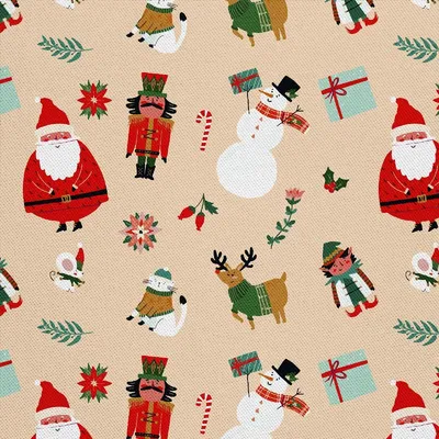 Image de OUTDOOR DECOSTOFFS OXFORD - Motif vacances de Noël | DX1907