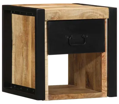 Obrázek produktu pro vidaXL Noční stolky 2 ks 40x35x40 cm Hrubé mangové masivní dřevo