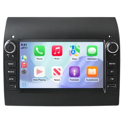 Zdjęcie produktu dla 7'' Radio Android 64 GB Fiat Ducato / Citroën Jumper / Peugeot Boxer (2012–2020) CarPlay Android Auto GPS Bluetooth