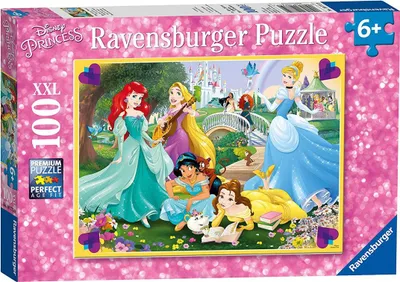 Obrázek produktu pro Ravensburger Puzzle 100 Elemente - Verträumte Prinzessin 107759, 100 kusů, 6 rok/roky