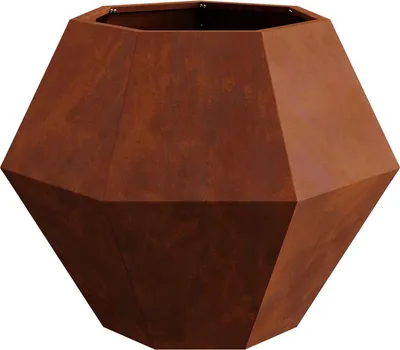 Obrázek produktu pro Truhlík Rezavá 75 x 75 x 60 cm Povětrnostně odolná ocel