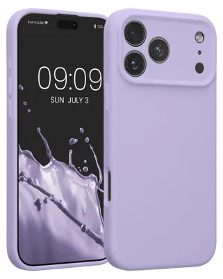Produktbild von kwmobile Hülle kompatibel mit Apple iPhone 17 Pro Max - Hülle Silikon gummiert - Handyhülle - Handy Case in Lavendel